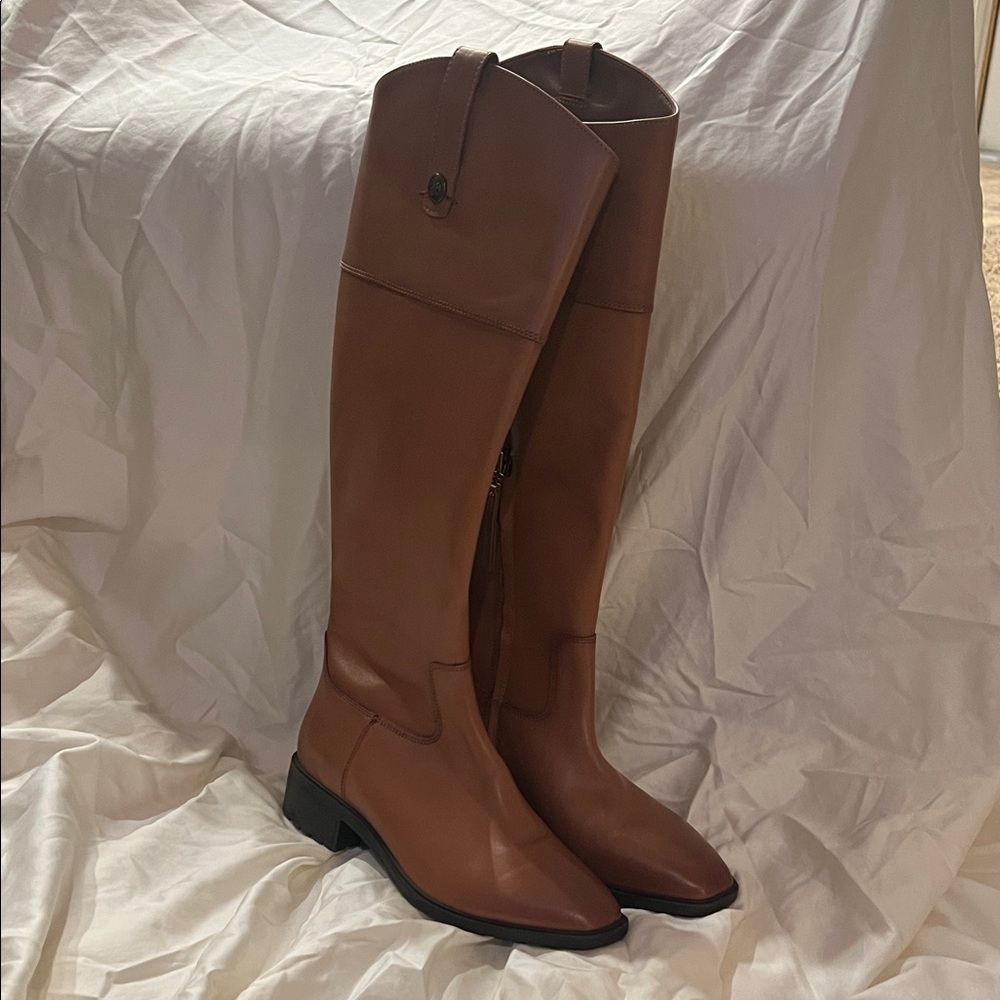 Sam Edelman Tan Over the Knee Boots
